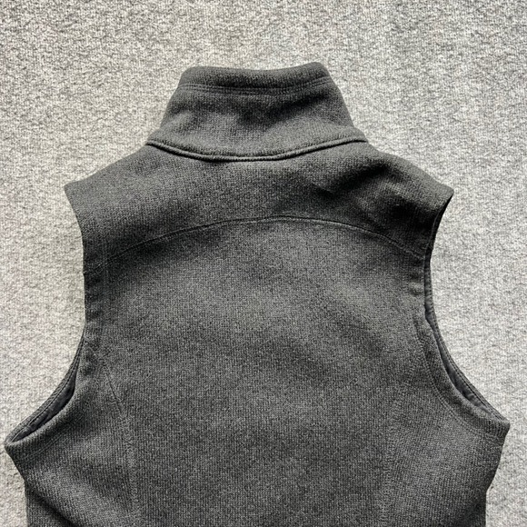 Patagonia Better Sweater Vest Womens XS Black Full Zip Fleece STY25886 FA16 - Picture 10 of 12